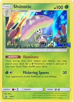 Shiinotic card artwork