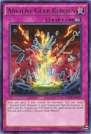 Ancient Gear Reborn - Raging Tempest - YuGiOh