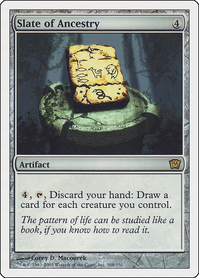 Magic The Gathering - Slate Of Ancestry (Tavola Del Principio) - Carta Rara Dal Set Onslaught (ONS), Inglese - 5