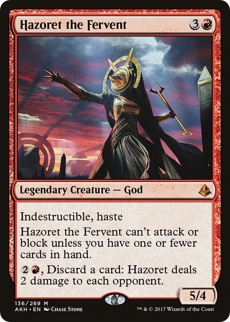 Hazoret the Fervent - Amonkhet - Magic: The Gathering