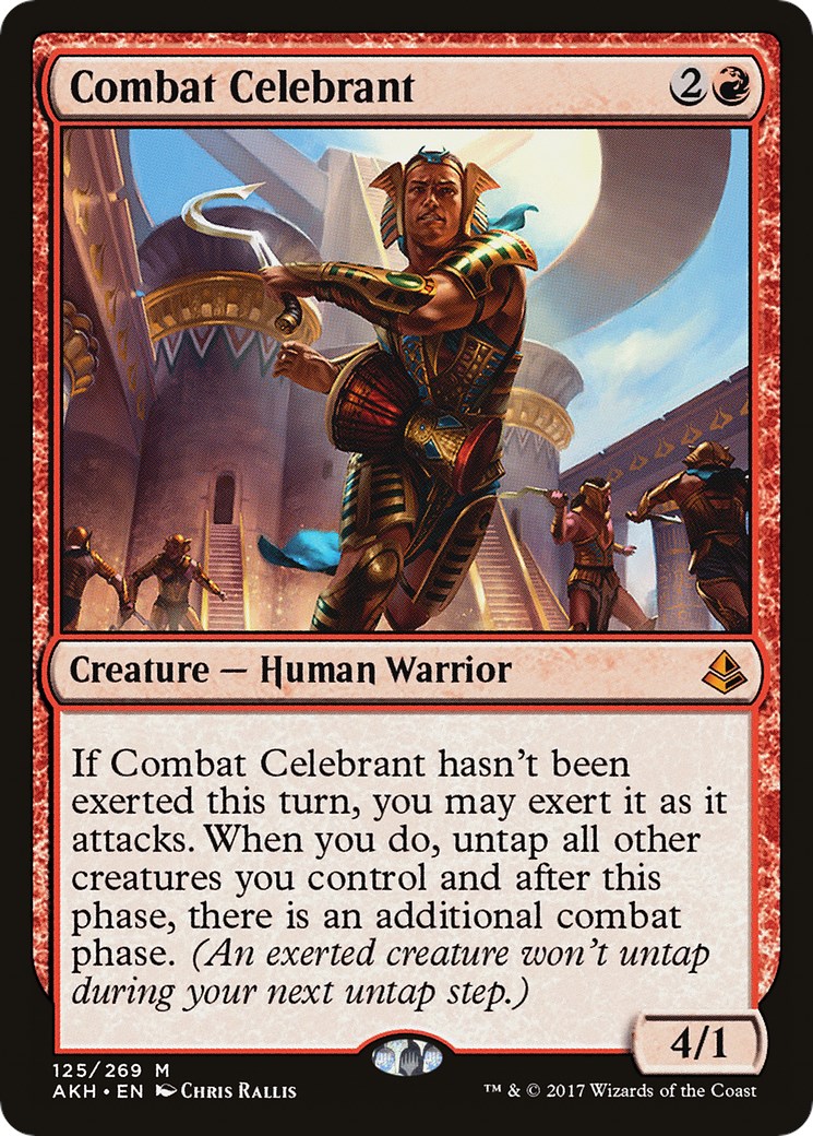 Combat Celebrant Amonkhet Magic The Gathering