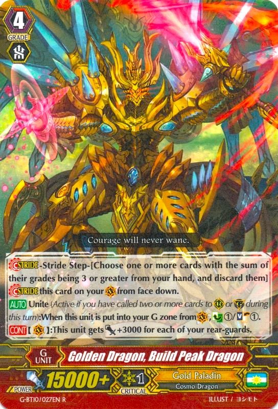 Golden Dragon, Build Peak Dragon - Raging Clash of the Blade Fangs ...