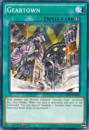 Geartown - Structure Deck: Machine Reactor - YuGiOh