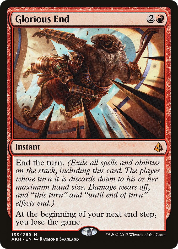 Details about   1x GlorybringerAmonkhetMTG Magic Cards 