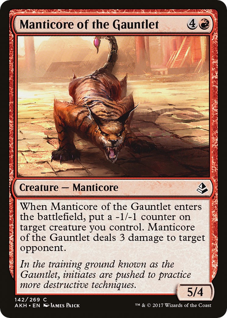 Magic: The Gathering - Sawback Manticore - Manticora Spinata