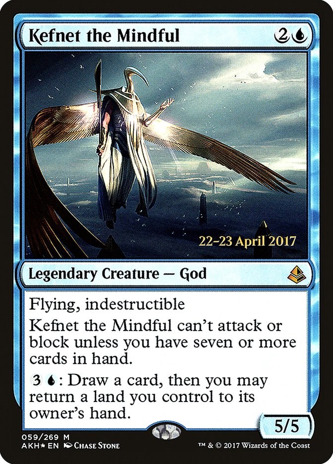 Kefnet The Mindful - Prerelease Cards - Magic: The Gathering