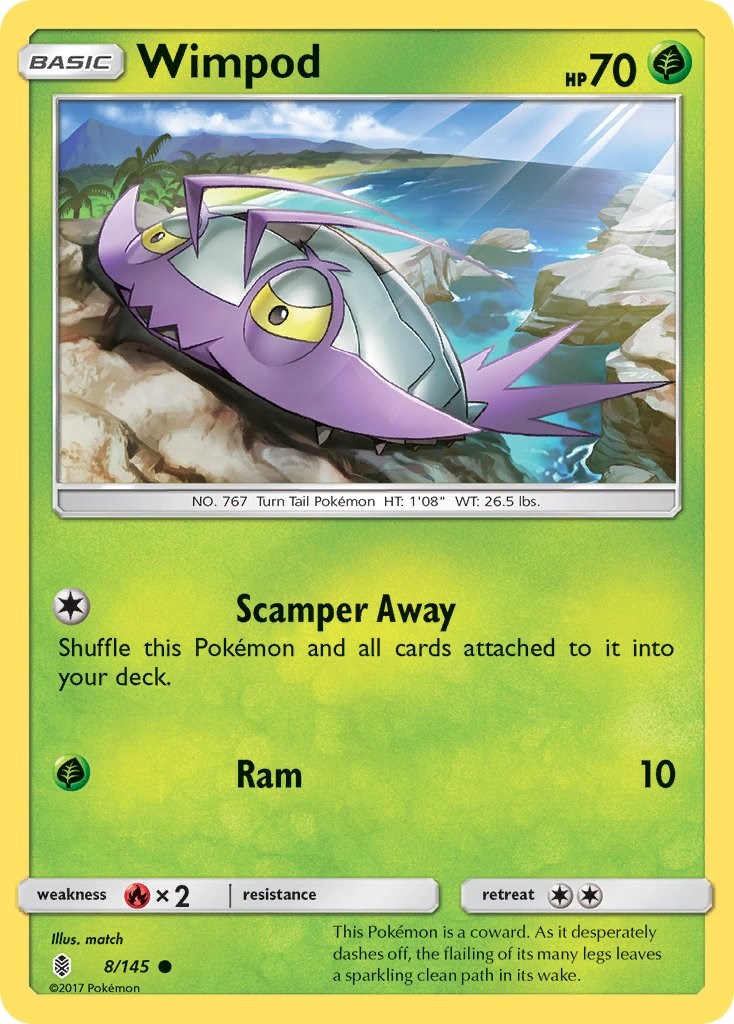 Wimpod card artwork
