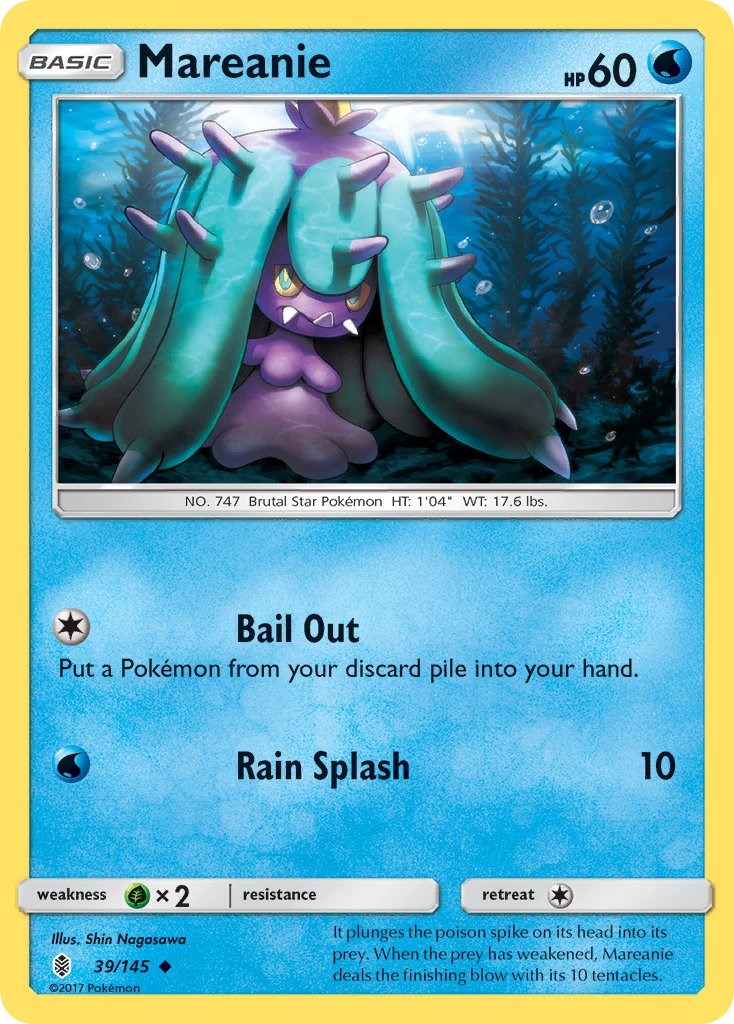 Mareanie card artwork