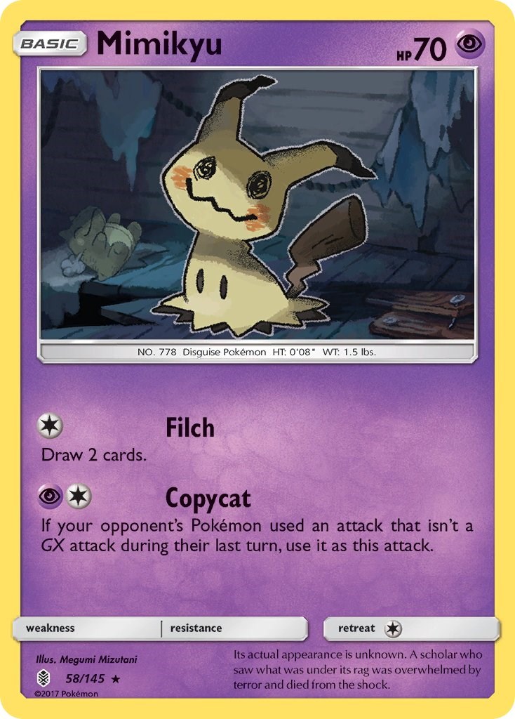 Mimikyu Card