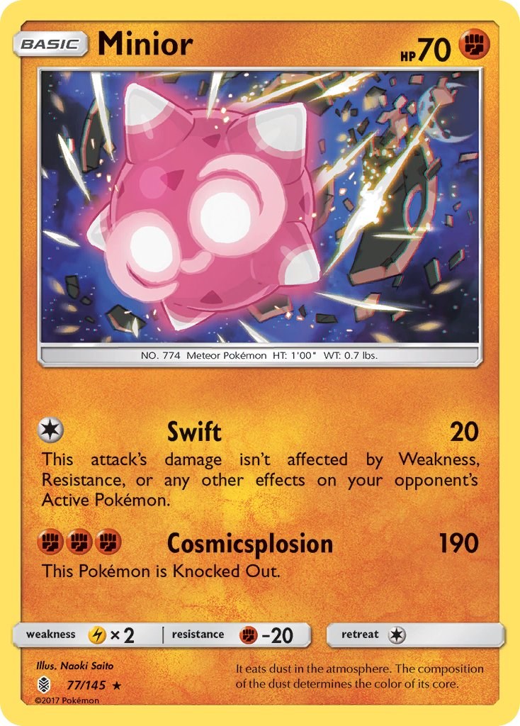 Minior card artwork