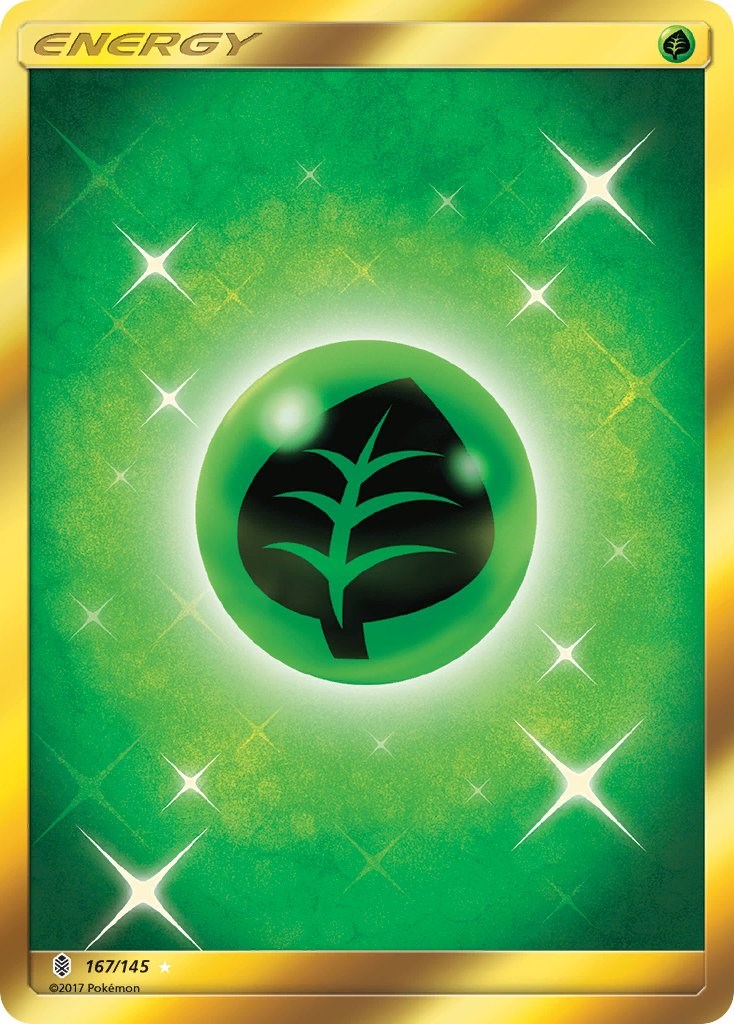 10x FOIL Grass Energy - for Pokemon TCG Online ptcgo in Game Card SM 