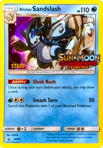 Alolan Sandslash card artwork