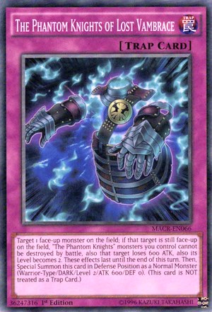 The Phantom Knights of Lost Vambrace - Maximum Crisis - YuGiOh