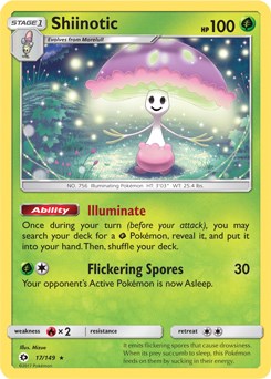 Shiinotic card artwork