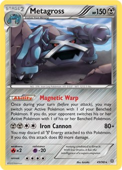 Metagross card artwork