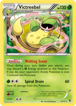 Victreebel - 3/111 (XY Furious Fists) card artwork
