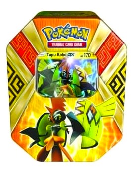 Code Card - Shiny Tapu Koko GX Box - SM - Guardians Rising - Pokemon