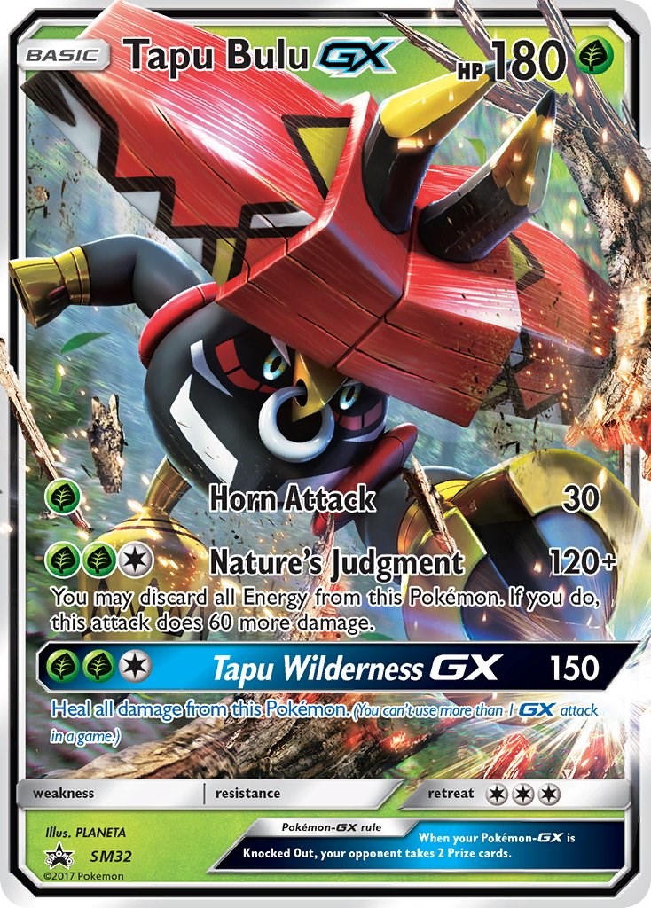 Pokemon TCG - SM4+ - 032/114 (RR) - Tapu Koko GX