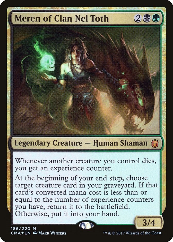 Meren of Clan Nel Toth Commander Anthology Magic The Gathering