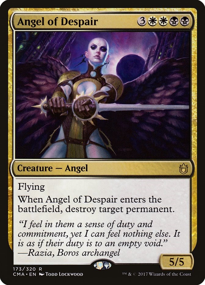 Commander Anthology Magic Angel of Despair Engel der Verzweiflung 