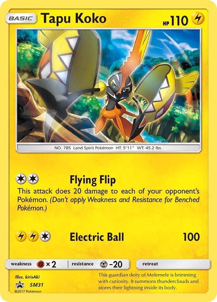 Pokemon TCG - SM11 - 028/094 (R) - Tapu Koko