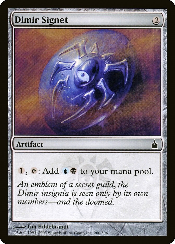 Dimir Signet - Ravnica: City of Guilds - Magic: The Gathering