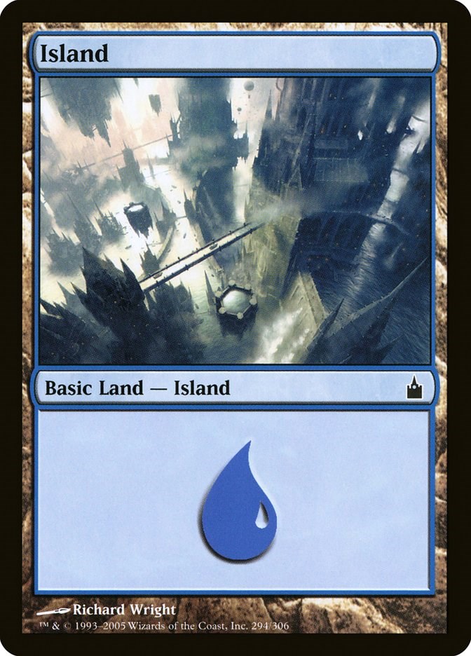 Island (294) - Ravnica: City of Guilds - Magic: The Gathering