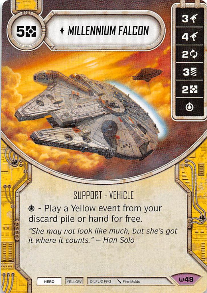 Millennium Falcon (Card Only)