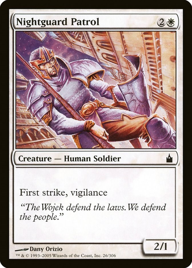 Nightguard Patrol - Ravnica: City of Guilds - Magic: The Gathering
