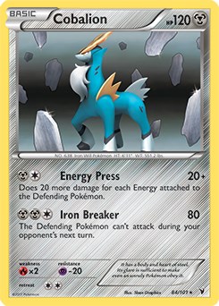 Cobalion card artwork