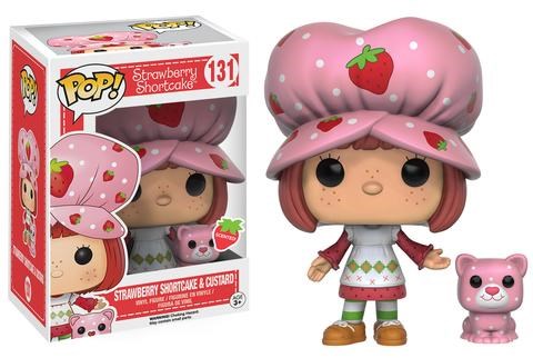 Strawberry Shortcake Strawberry Shortcake And Custard Pop Vinyl Funko