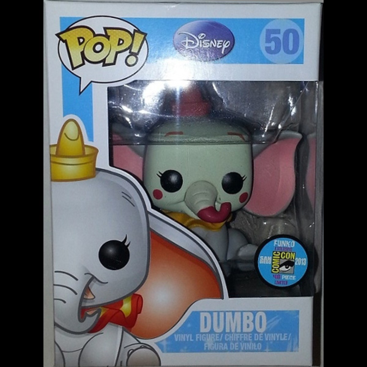 Disney: Dumbo Clown Face (Limited Edition) (SDCC Exclusive) - Pop! Vinyl -  Funko