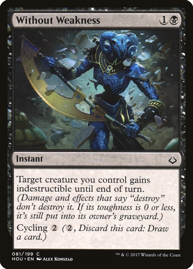 Order Magic Weakness Without Weakness - Hour of Devastation - Magic: The Gathering