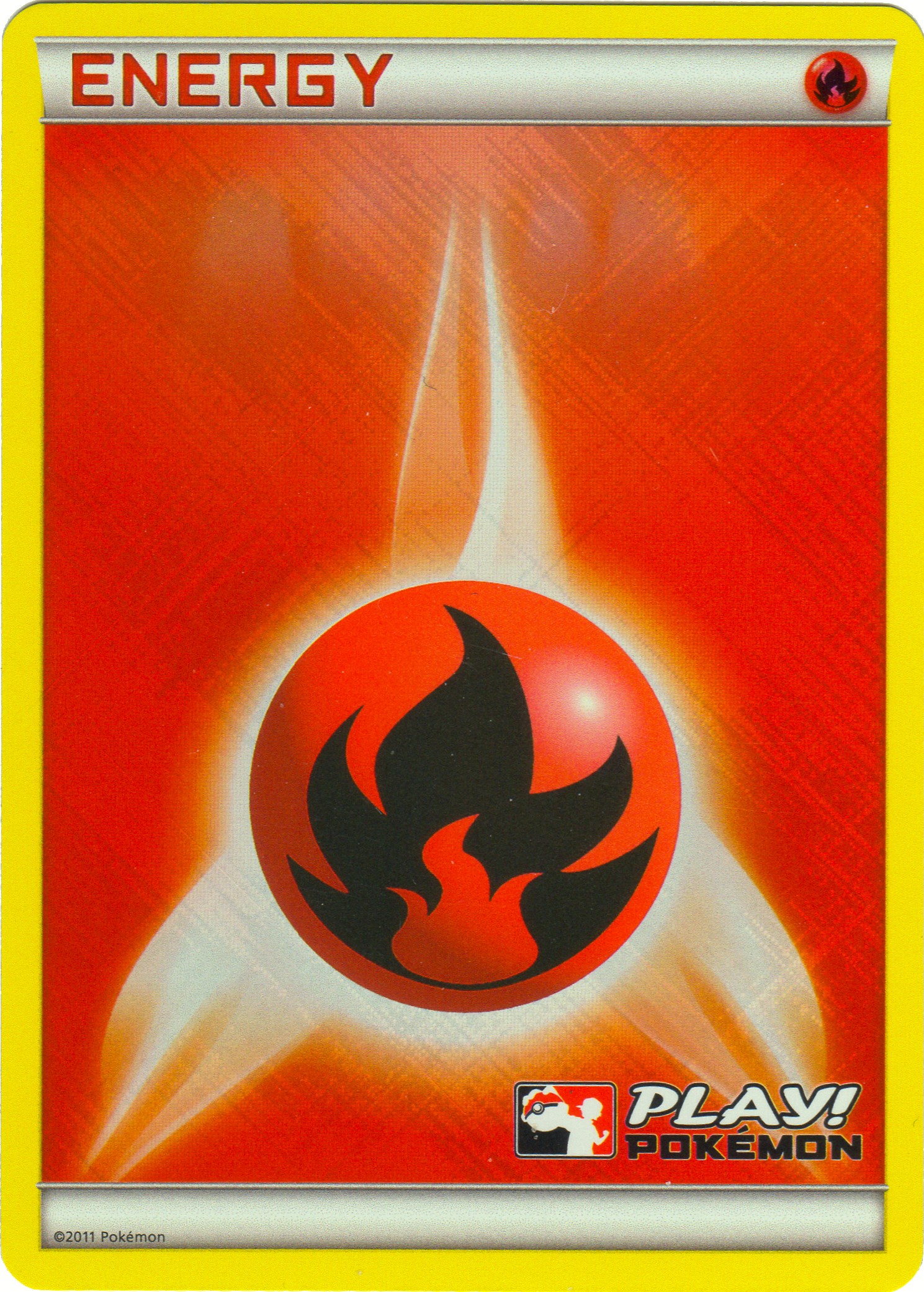 Fire Energy (2011 Play! Pokemon) - League & Championship Cards - Pokemon