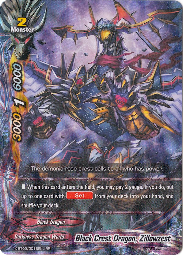 Black Crest Dragon, Zillowzest - Chaos Control Crisis - Future Card ...