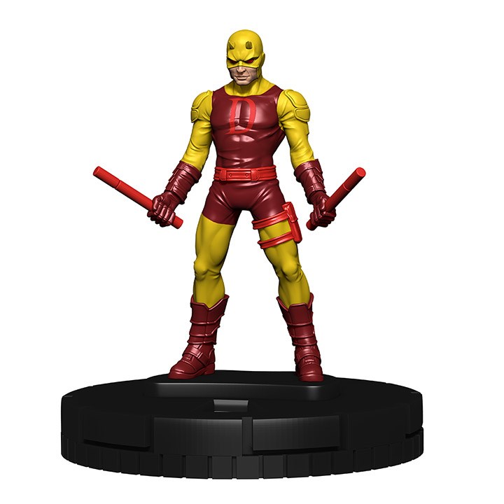 Daredevil 020 Uncommon M/NM with Card Marvel Avengers Defenders War HeroClix 