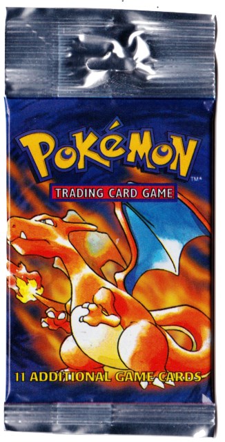 Pokemon Base Set Booster Pack..Unweighed Freshly Opened Boxes.Sealed One pack 