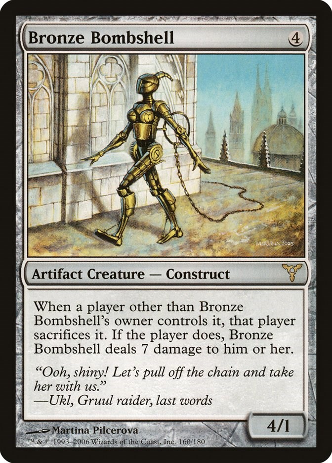 Bronze Bombshell Dissension Magic The Gathering