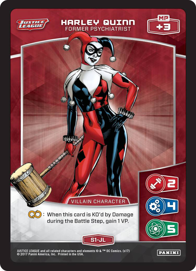 Harley Quinn Former Psychiatrist (S1JL) Justice League MetaX TCG