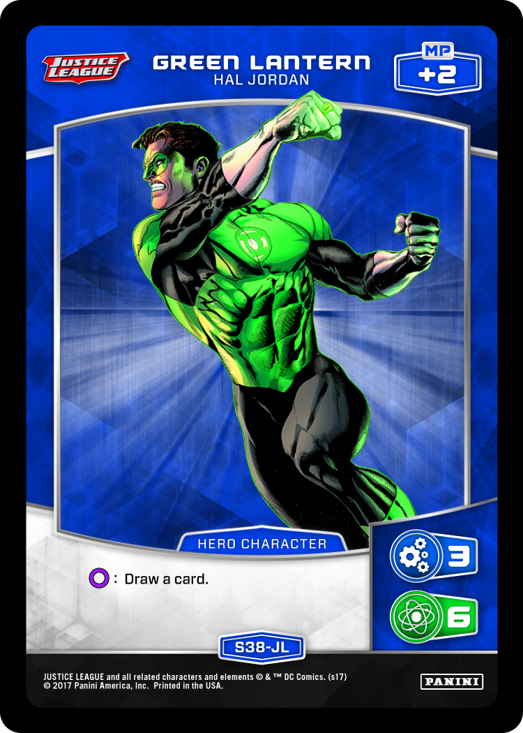 Green Lantern - Hal Jordan (S38-JL) - Justice League - MetaX TCG