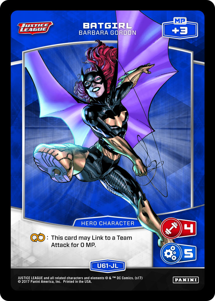 Batgirl - Barbara Gordon (U61-JL) - Justice League - MetaX TCG