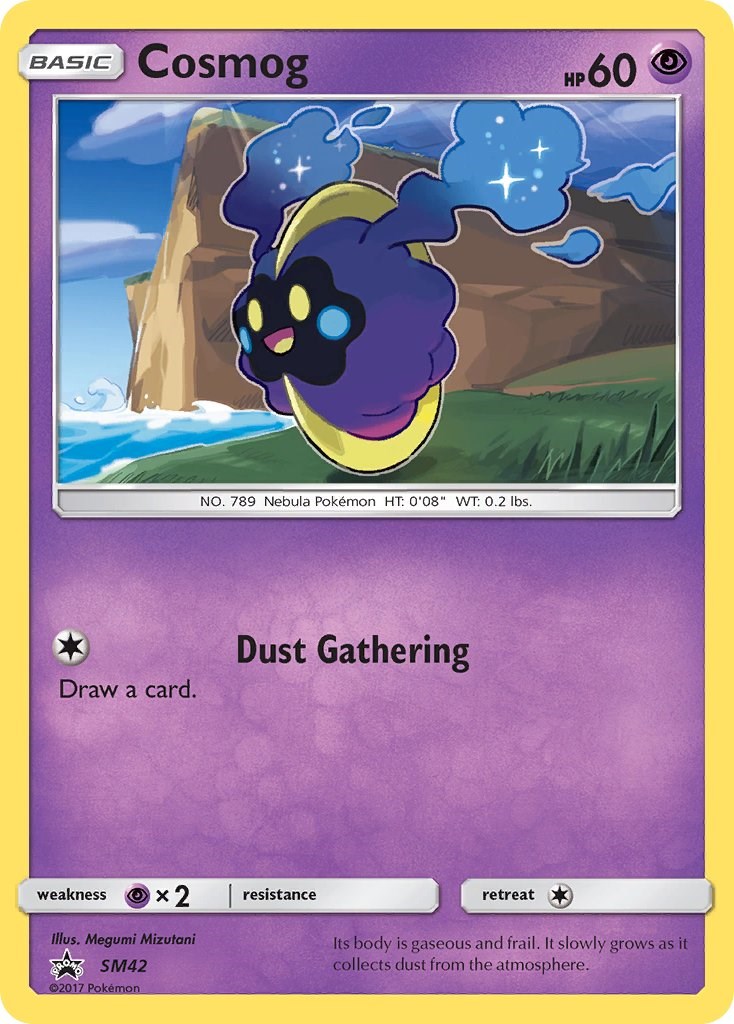 Cosmog card artwork