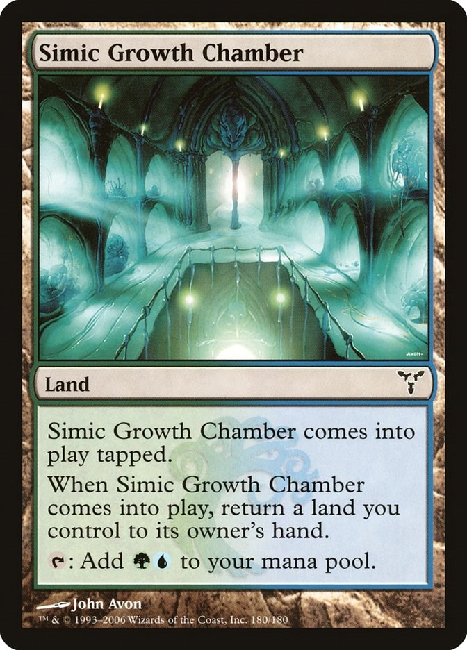 Simic Growth Chamber Dissension Magic The Gathering