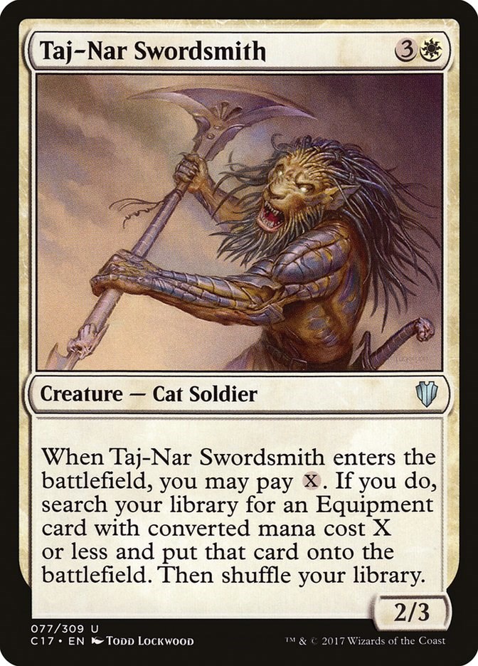 Taj-Nar Swordsmith - Commander 2017 - Magic: The Gathering