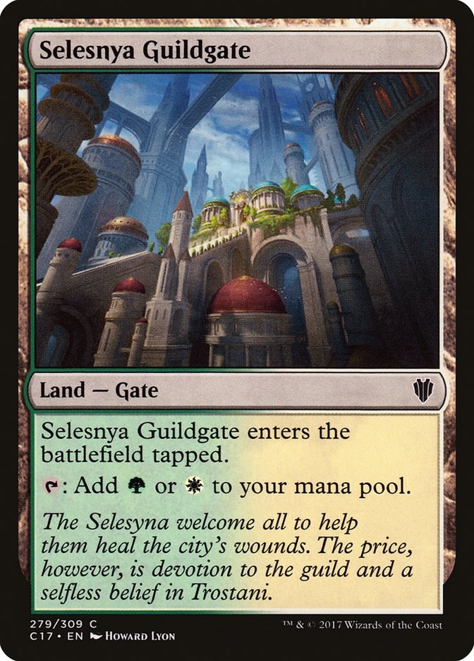 Selesnya Guildgate - Commander 2017 - Magic: The Gathering