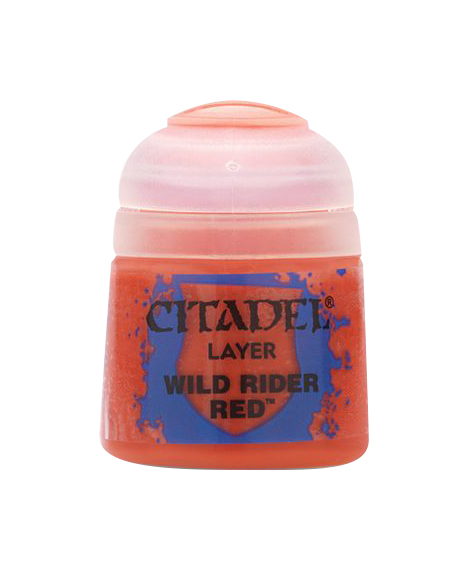 Citadel Layer Paint: Wild Rider Red - Citadel Paint Pots - Citadel Paints