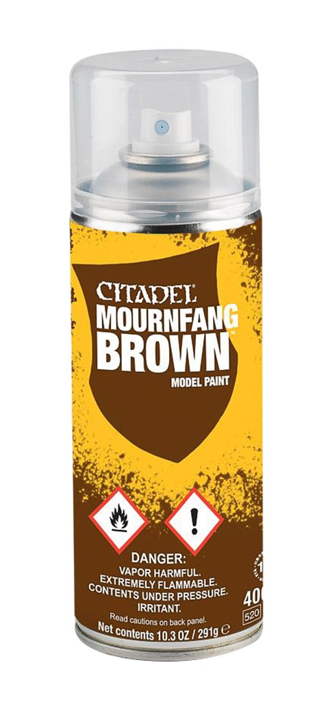 Citadel Spray Paint: Mournfang Brown Spray - Citadel Spray Paints ...