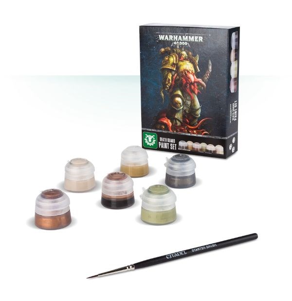 Warhammer: 40K - Death Guard Paint Set - Citadel Paint Sets - Citadel ...