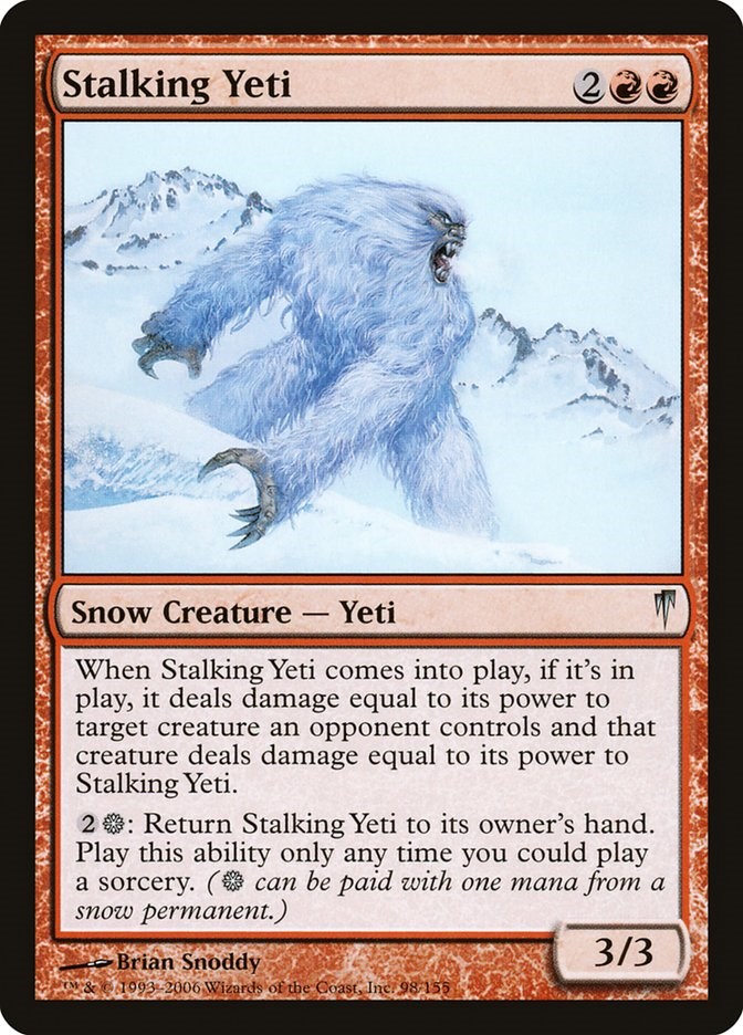 Stalking Yeti, Coldsnap