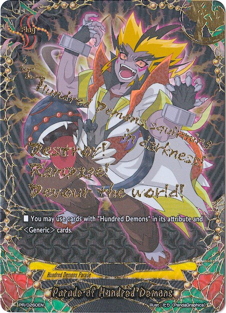 Parade of Hundred Demons - PR/0260EN